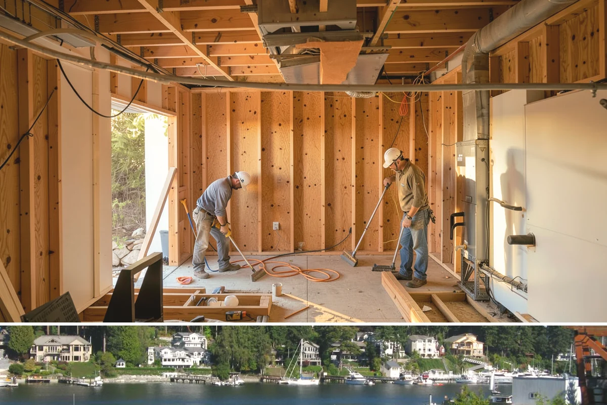 Rim Joist Insulation in Gig Harbor, Pierce County, WA - Rim joist insulation can be done any season and is a smart fall upgrade before winter drafts arrive.