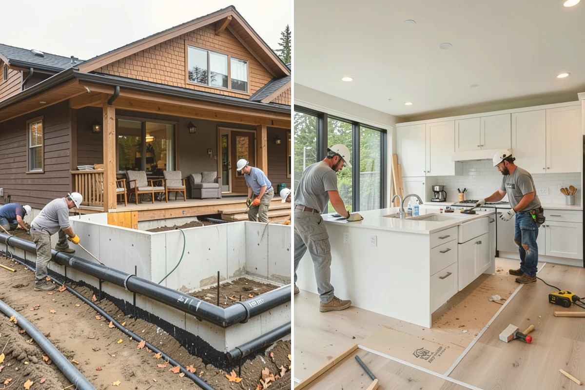 Rim Joist Insulation in Kirkland, King County, WA - Inspect the rim joist and moisture conditions