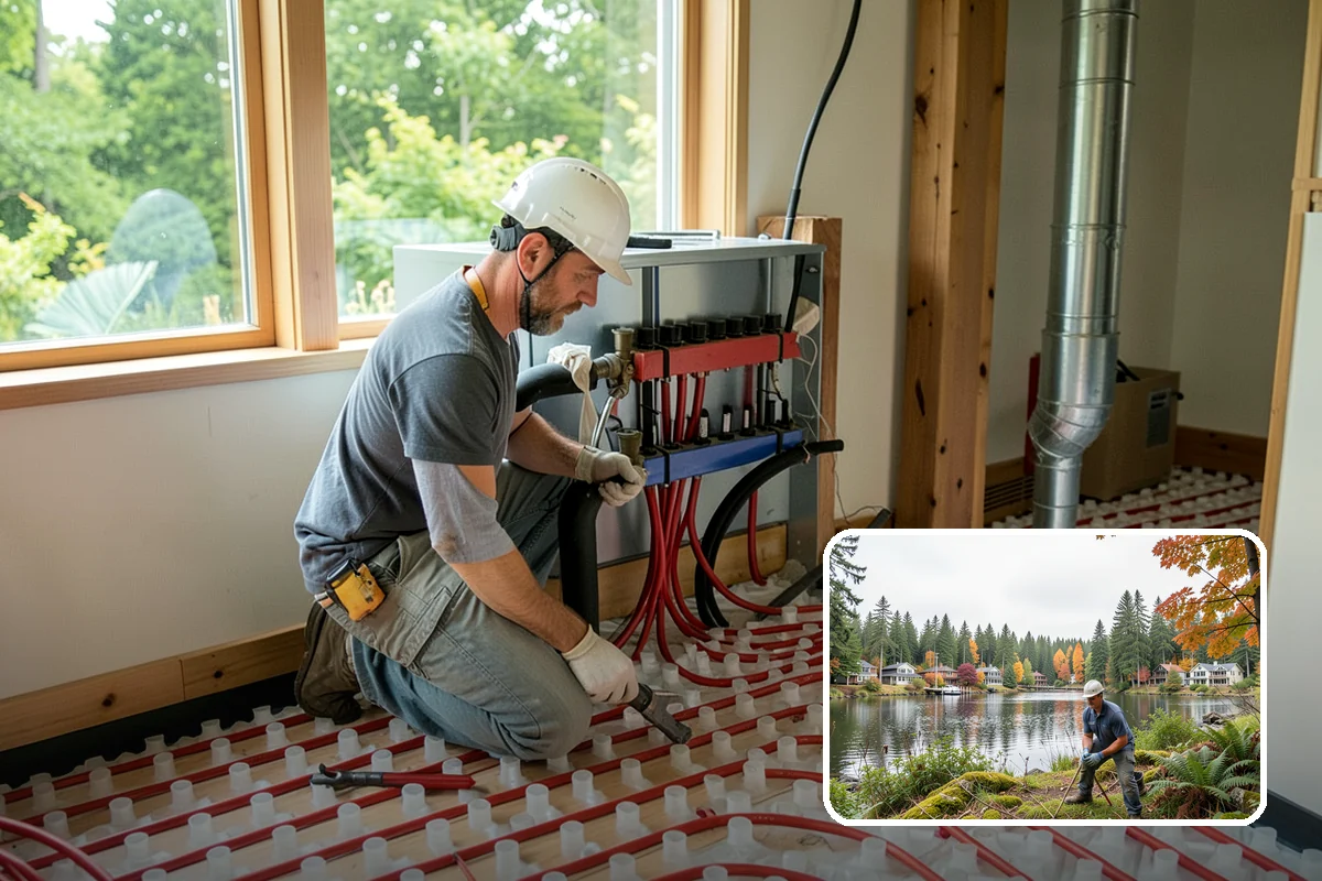 Rim Joist Insulation in La Conner, Skagit County, WA - Stops significant drafts at the foundation band
