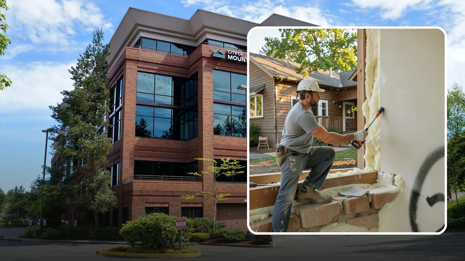 Rim Joist Insulation in Mountlake Terrace, Snohomish County, WA - We insulate and air-seal rim joists, a major source of cold drafts and moisture in Northwest homes.
