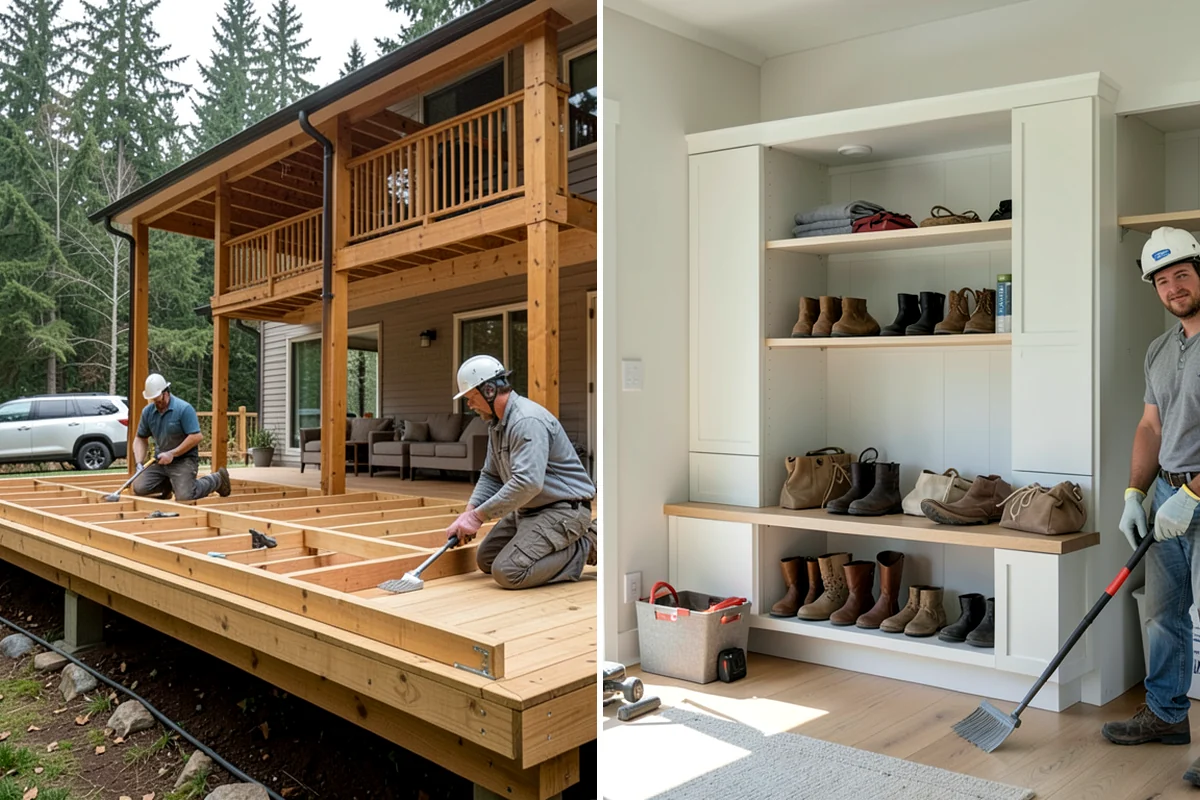 Rim Joist Insulation in Pacific, King County, WA - Inspect the rim joist and moisture conditions