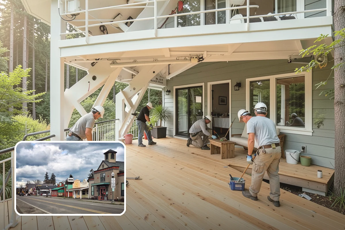 Rim Joist Insulation in Roy, Pierce County, WA - Stops significant drafts at the foundation band