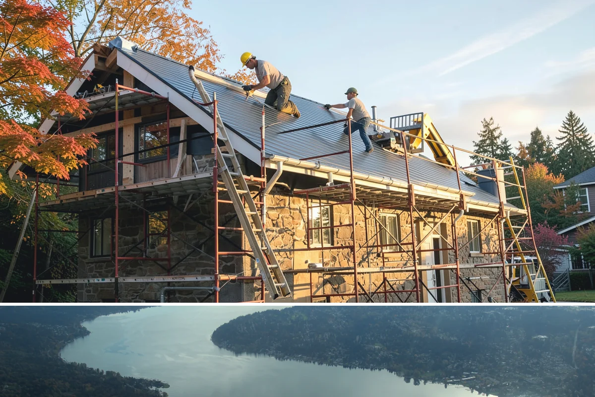 Rim Joist Insulation in Sammamish, King County, WA - Rim joist insulation can be done any season and is a smart fall upgrade before winter drafts arrive.