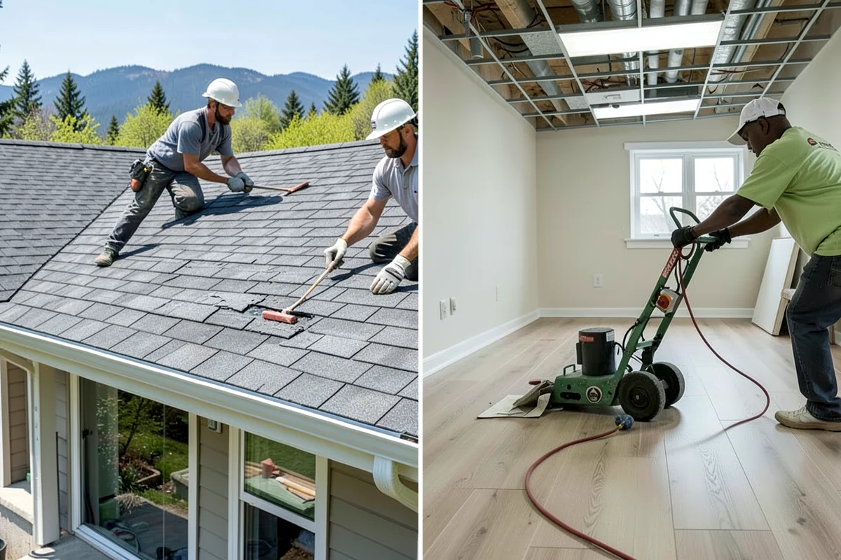 Rim Joist Insulation in Snoqualmie, King County, WA - Inspect the rim joist and moisture conditions