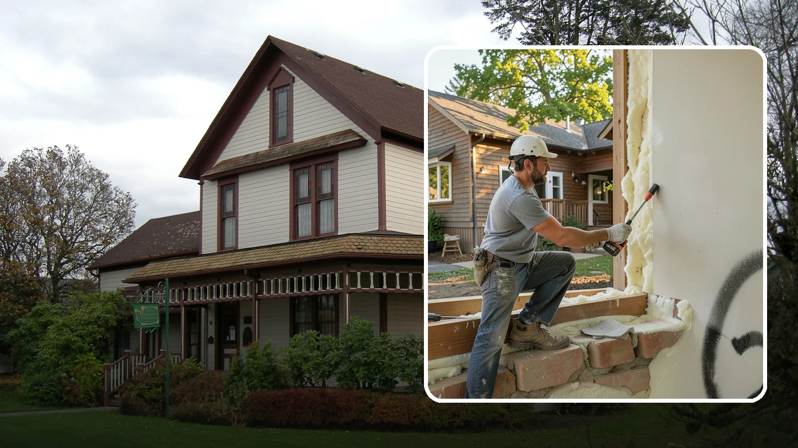 Rim Joist Insulation in Sumner, Pierce County, WA - We insulate and air-seal rim joists, a major source of cold drafts and moisture in Northwest homes.