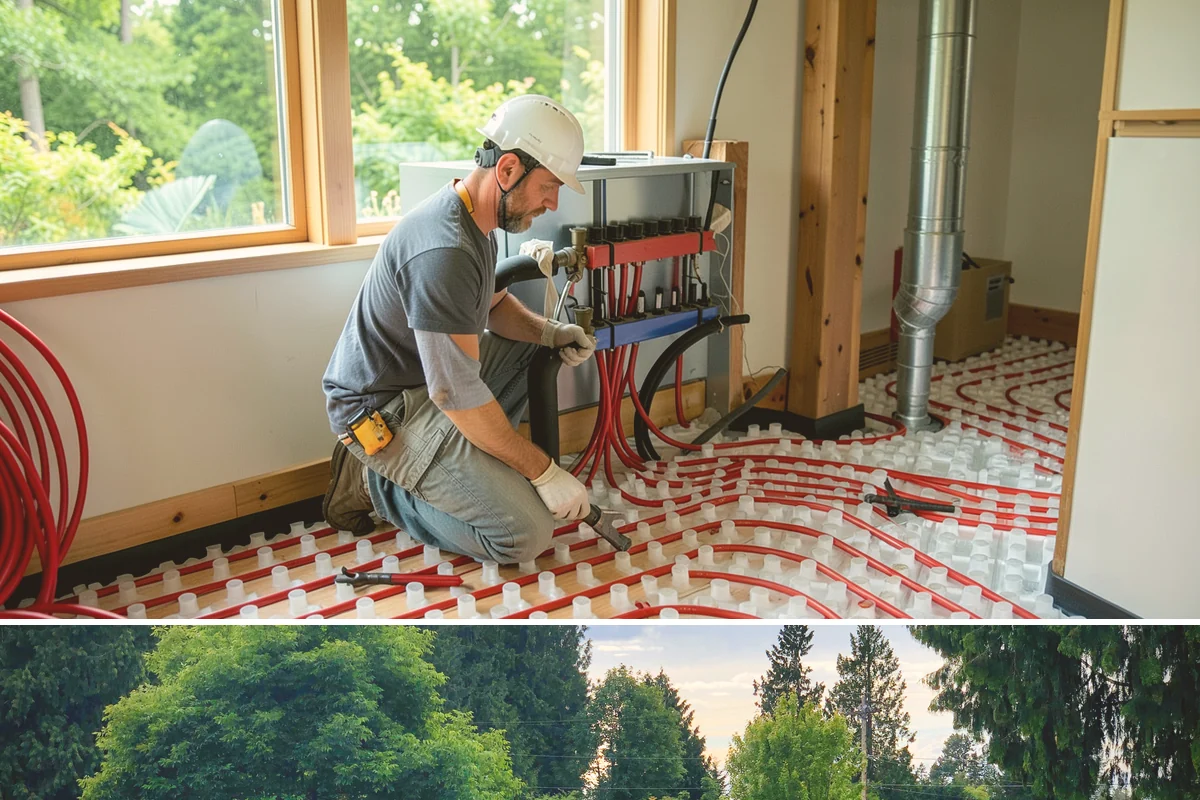 Roll-In Shower Installation in Bonney Lake, Pierce County, WA - This interior build is well suited to any season, including the rainy stretch when outdoor projects pause.