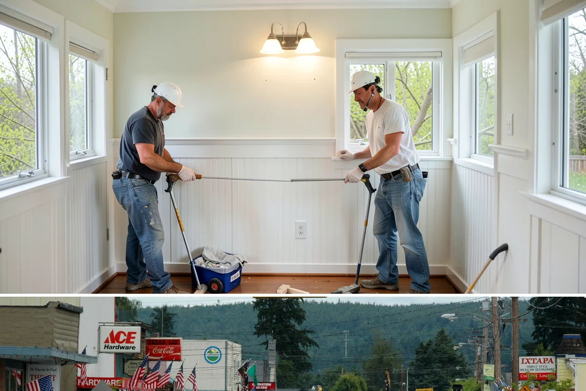 Roll-In Shower Installation in Carnation, King County, WA - This interior build is well suited to any season, including the rainy stretch when outdoor projects pause.