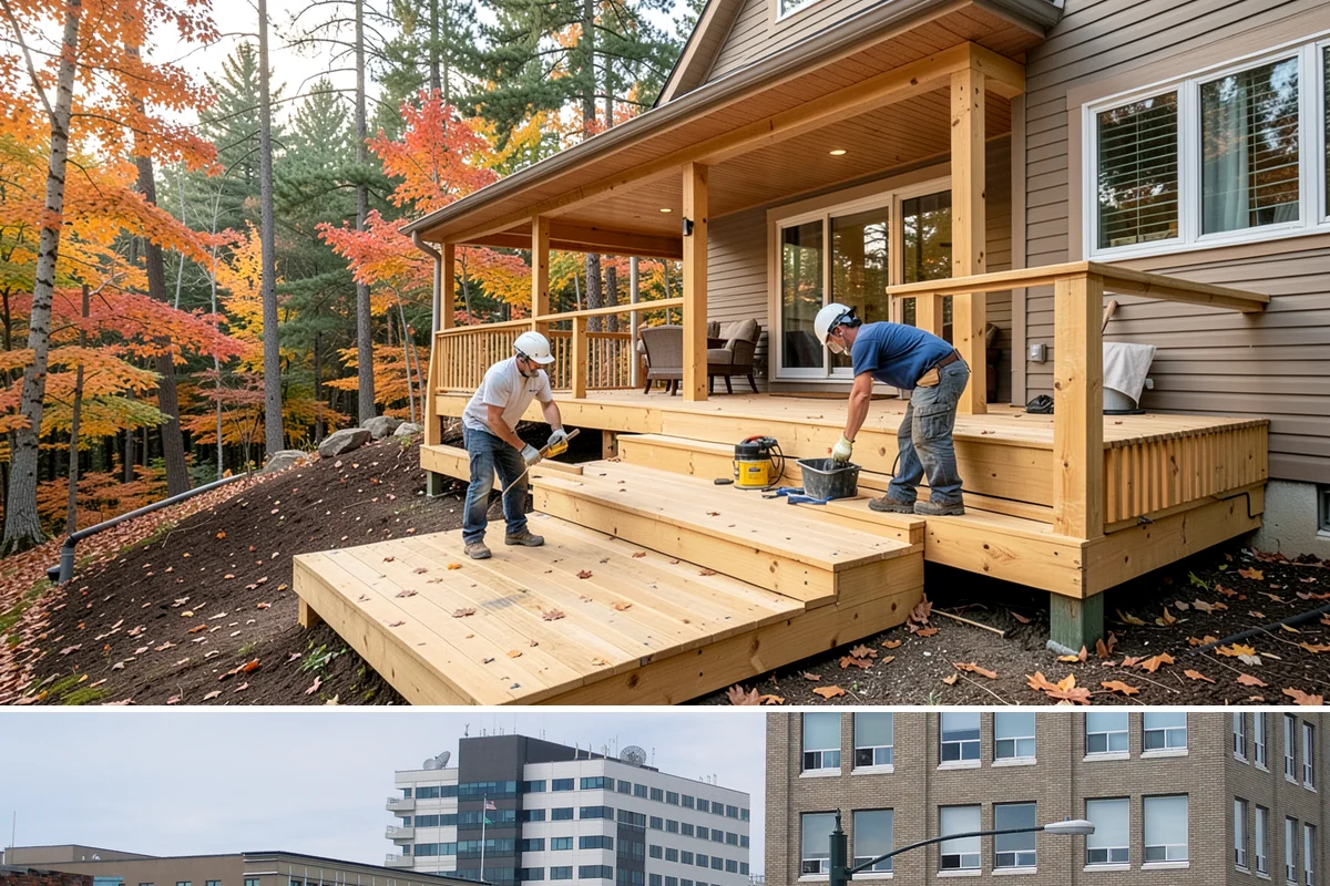 Roll-In Shower Installation in Everett, Snohomish County, WA - This interior build is well suited to any season, including the rainy stretch when outdoor projects pause.