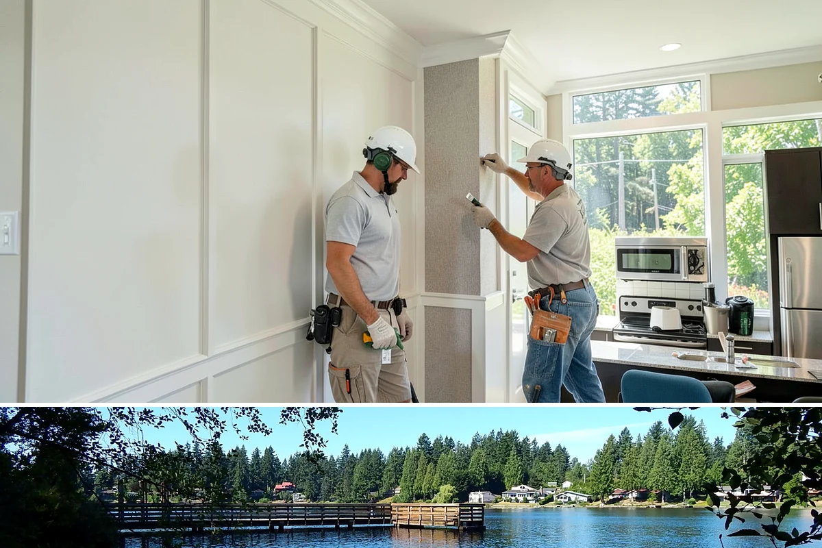 Roll-In Shower Installation in Federal Way, King County, WA - This interior build is well suited to any season, including the rainy stretch when outdoor projects pause.