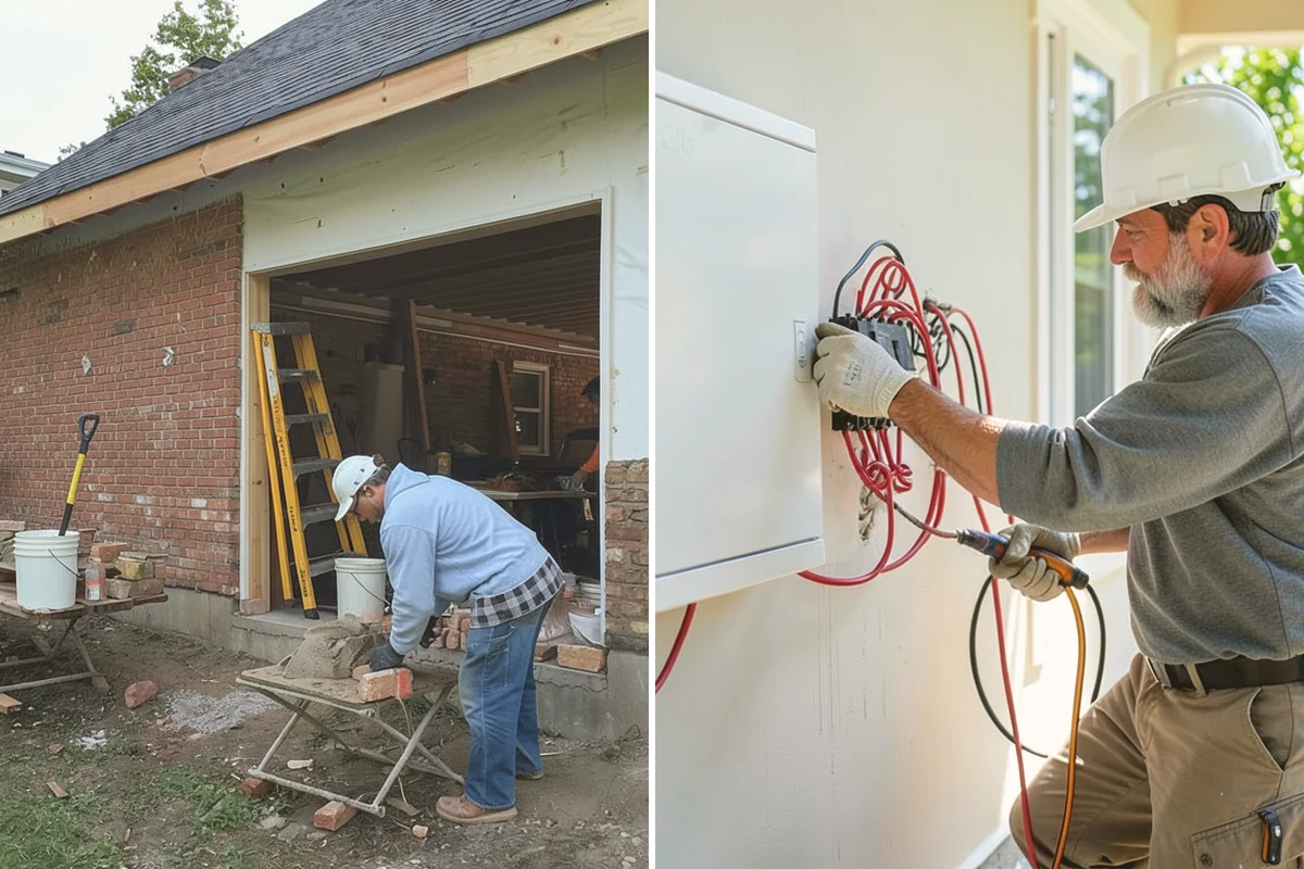 Roll-In Shower Installation in Langley, Island County, WA - We assess the space and set the drain and slope strategy