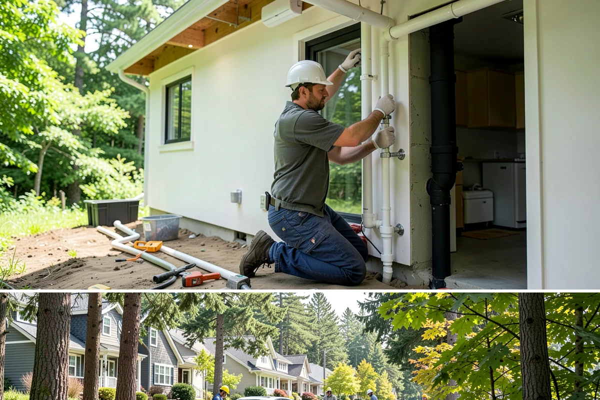 Roll-In Shower Installation in Normandy Park, King County, WA - This interior build is well suited to any season, including the rainy stretch when outdoor projects pause.