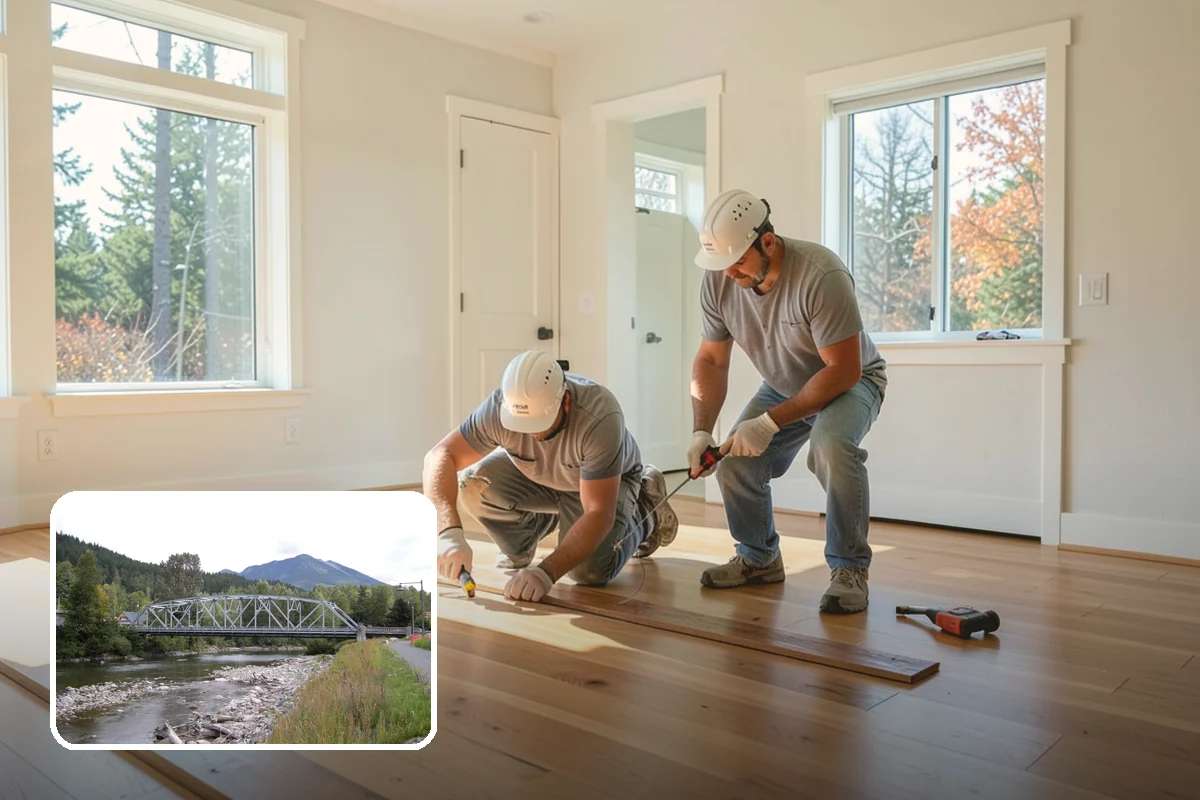 Roll-In Shower Installation in Skykomish, King County, WA - Completely curbless entry for wheelchairs and walkers