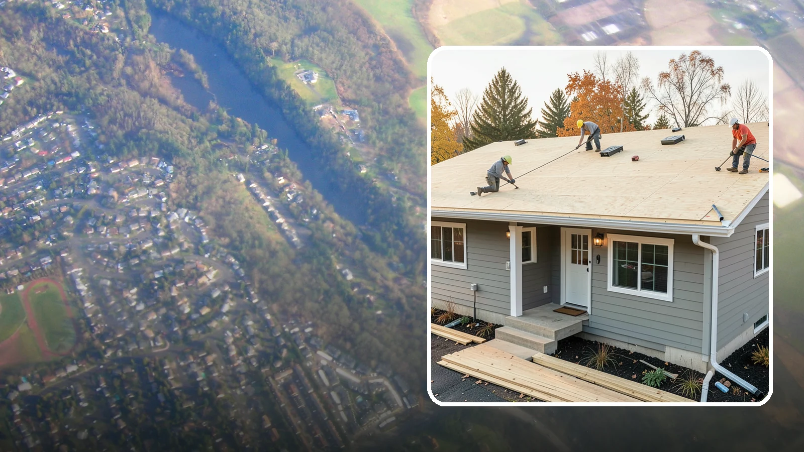 Roof Decking Installation in Algona, King County, WA - New roof decking that gives your roofing a solid, moisture-resistant base built to code.