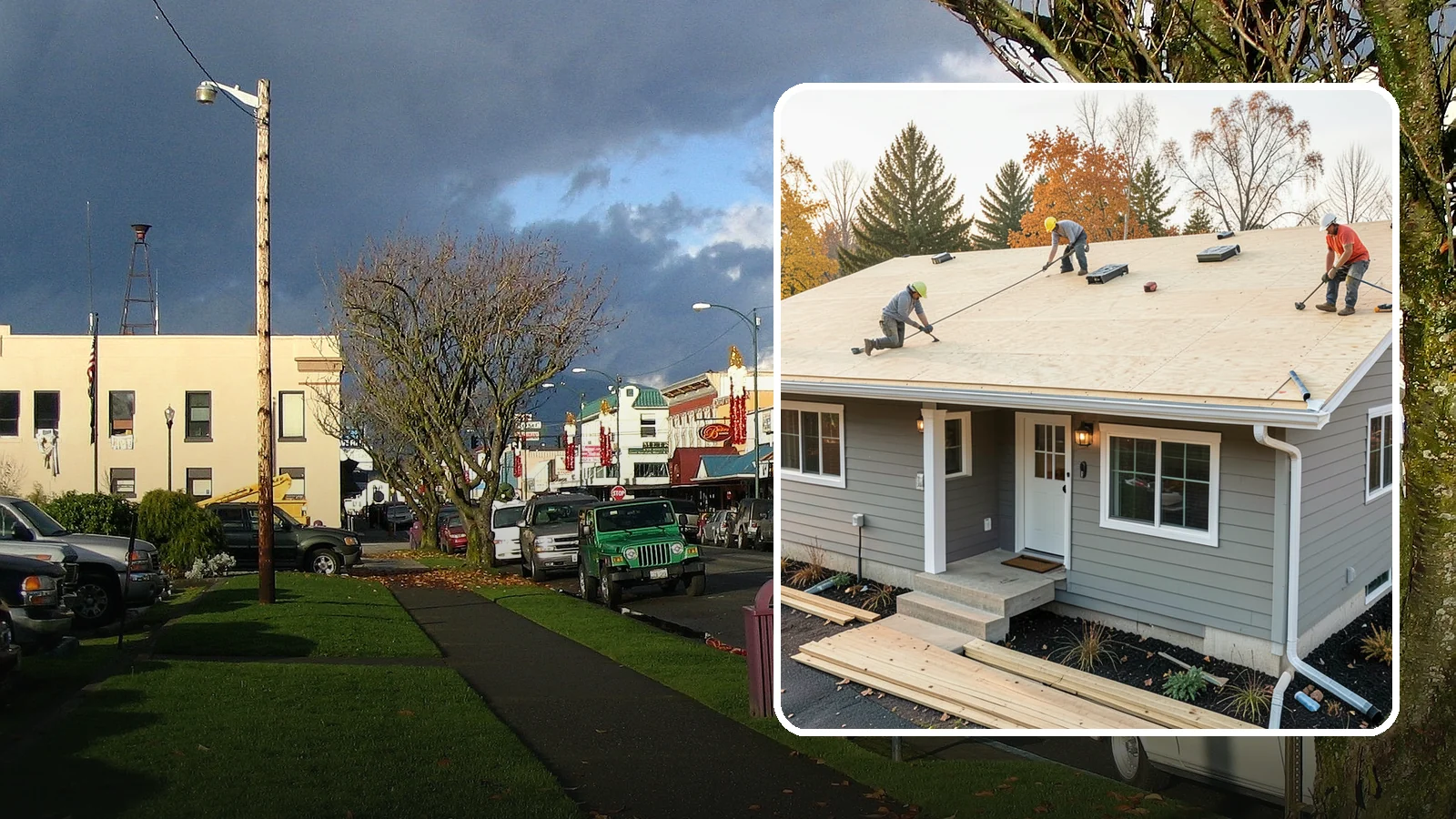 Roof Decking Installation in Arlington, Snohomish County, WA - New roof decking that gives your roofing a solid, moisture-resistant base built to code.