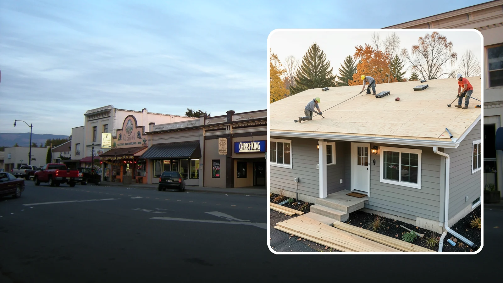 Roof Decking Installation in Burlington, Skagit County, WA - New roof decking that gives your roofing a solid, moisture-resistant base built to code.