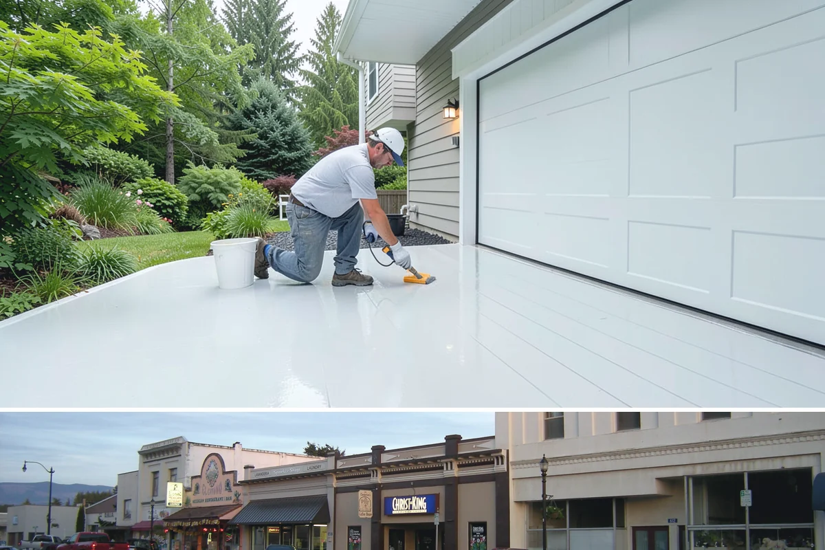 Roof Decking Installation in Burlington, Skagit County, WA - Dry conditions are important so exposed decking stays protected before the roofing goes on.
