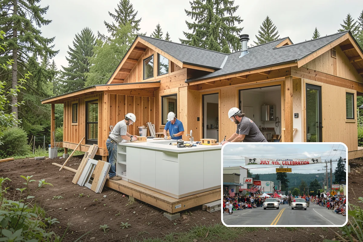 Roof Decking Installation in Carnation, King County, WA - Solid, even base for roofing