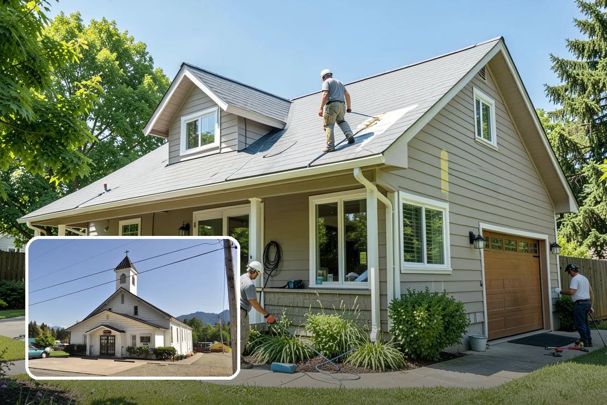 Roof Decking Installation in Concrete, Skagit County, WA - Solid, even base for roofing