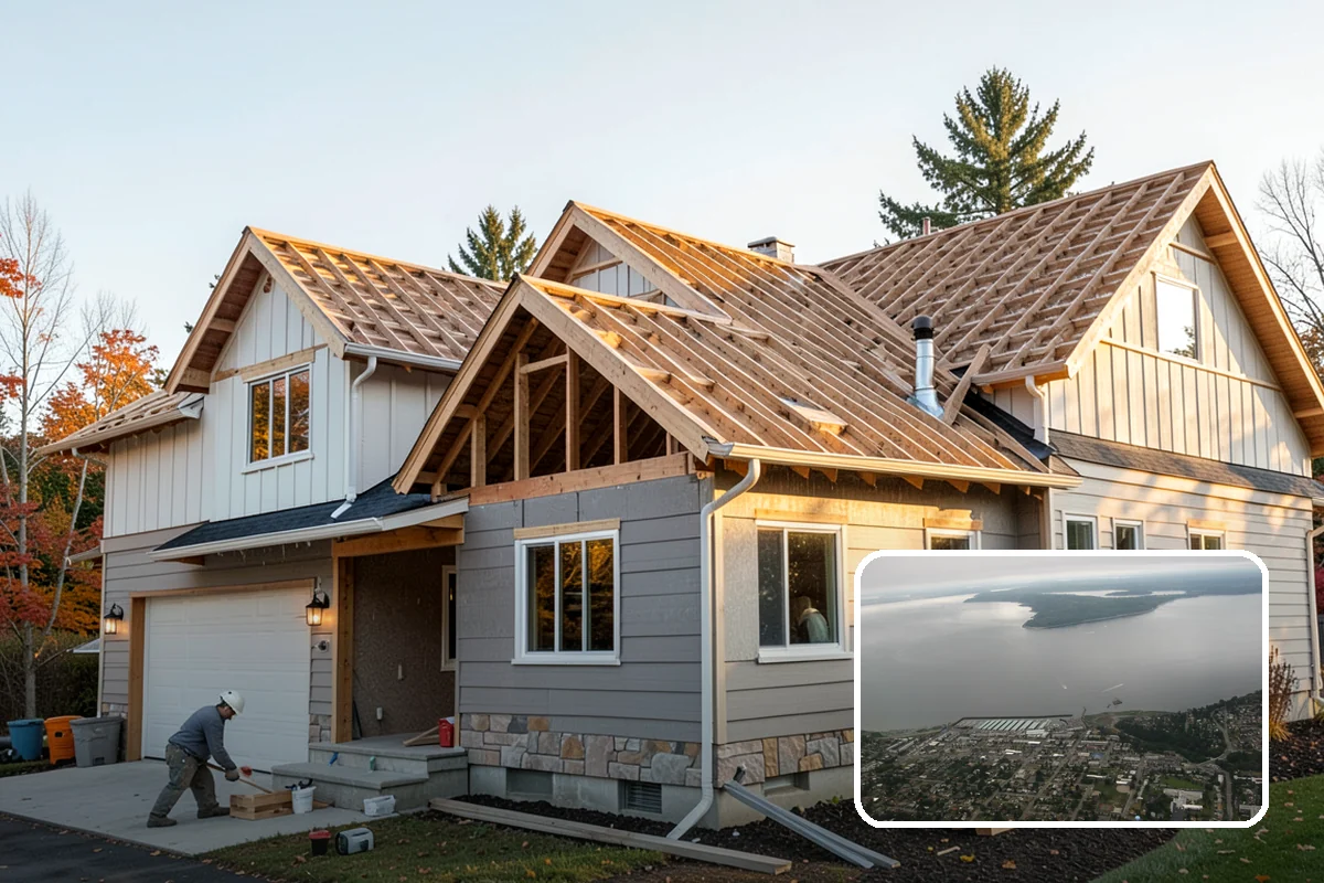Roof Decking Installation in Des Moines, King County, WA - Solid, even base for roofing