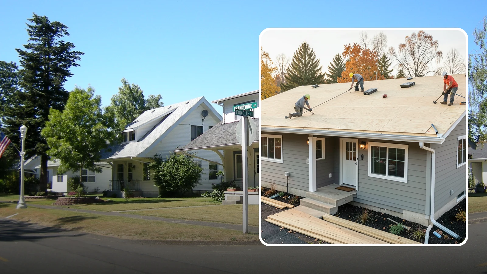 Roof Decking Installation in DuPont, Pierce County, WA - New roof decking that gives your roofing a solid, moisture-resistant base built to code.