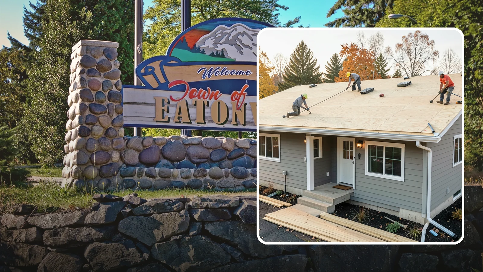 Roof Decking Installation in Eatonville, Pierce County, WA - New roof decking that gives your roofing a solid, moisture-resistant base built to code.