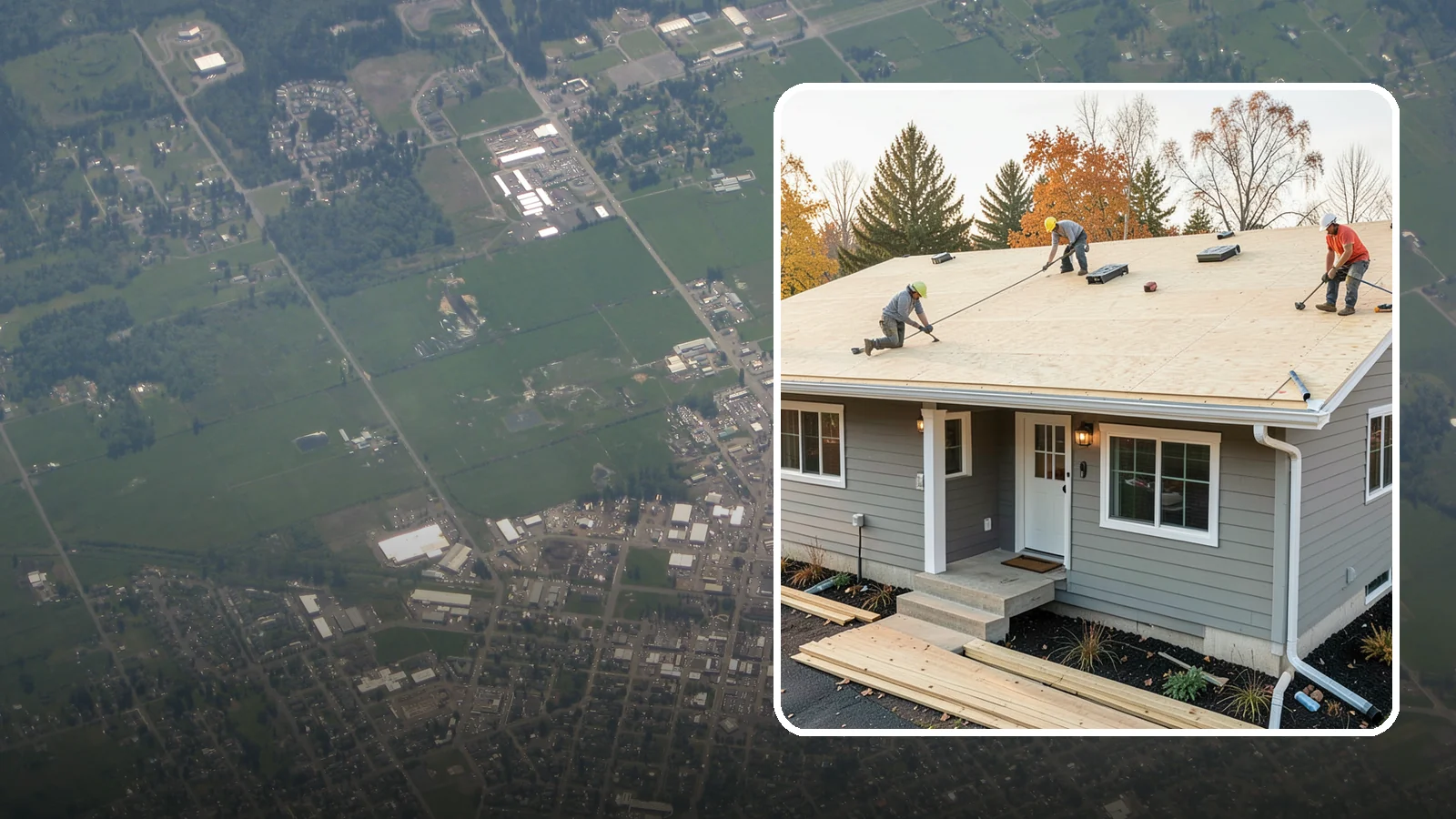 Roof Decking Installation in Enumclaw, King County, WA - New roof decking that gives your roofing a solid, moisture-resistant base built to code.