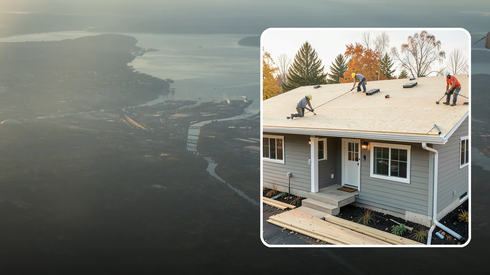 Roof Decking Installation in Fife, Pierce County, WA - New roof decking that gives your roofing a solid, moisture-resistant base built to code.