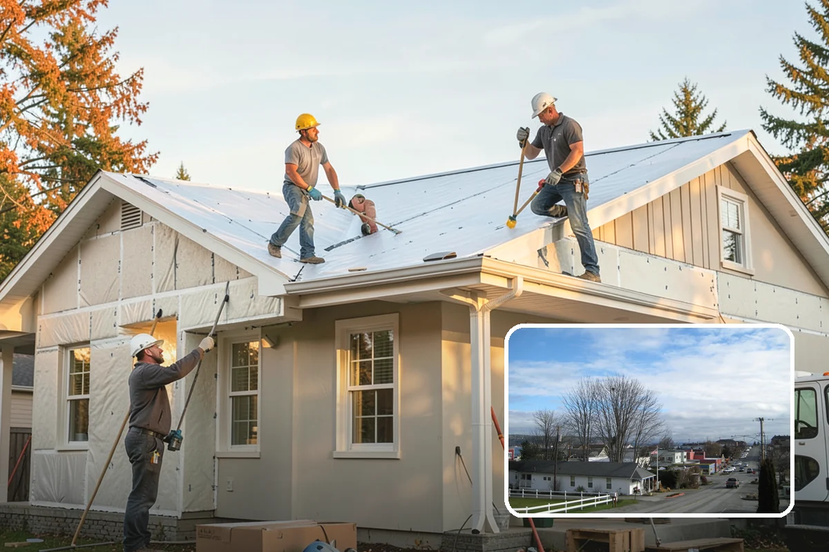 Roof Decking Installation in Langley, Island County, WA - Solid, even base for roofing