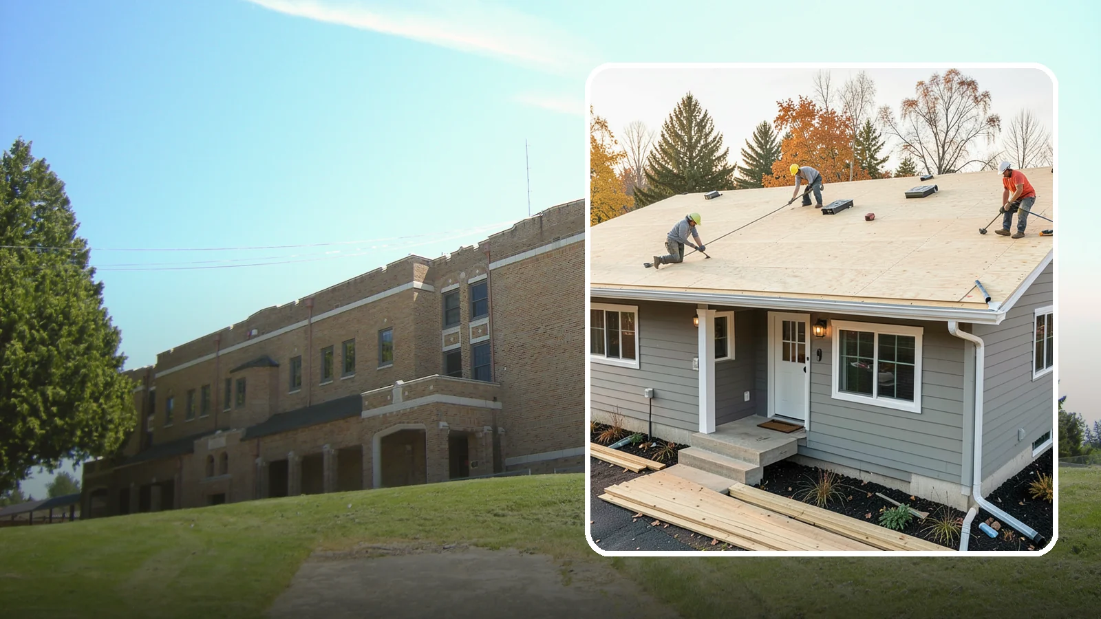 Roof Decking Installation in Maple Valley, King County, WA - New roof decking that gives your roofing a solid, moisture-resistant base built to code.