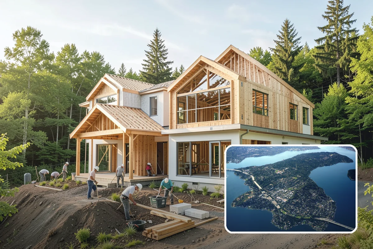 Roof Decking Installation in Mercer Island, King County, WA - Solid, even base for roofing