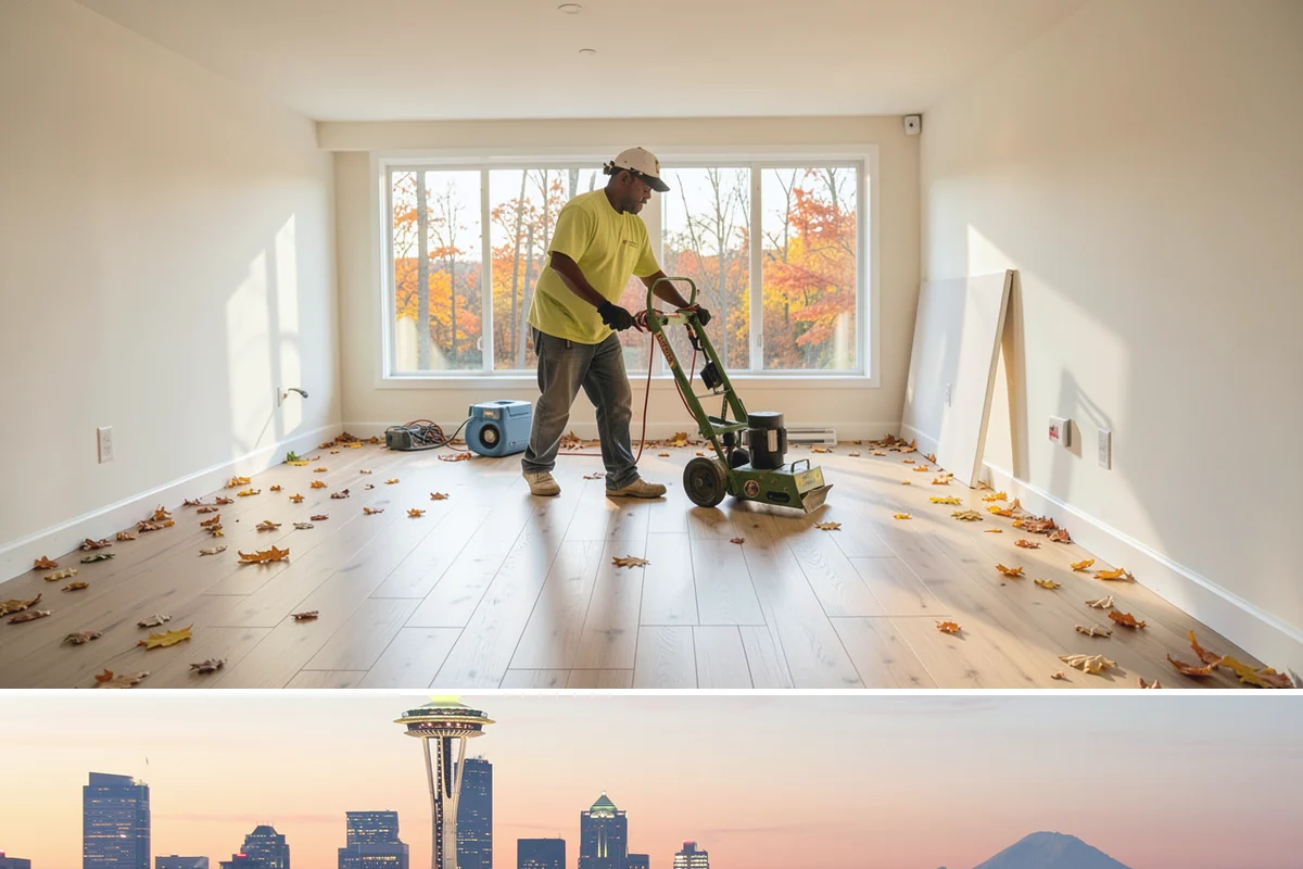 Roof Decking Installation in Seattle, King County, WA - Dry conditions are important so exposed decking stays protected before the roofing goes on.