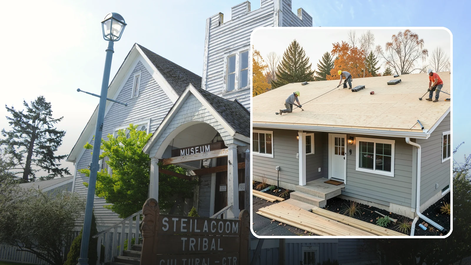 Roof Decking Installation in Steilacoom, Pierce County, WA - New roof decking that gives your roofing a solid, moisture-resistant base built to code.
