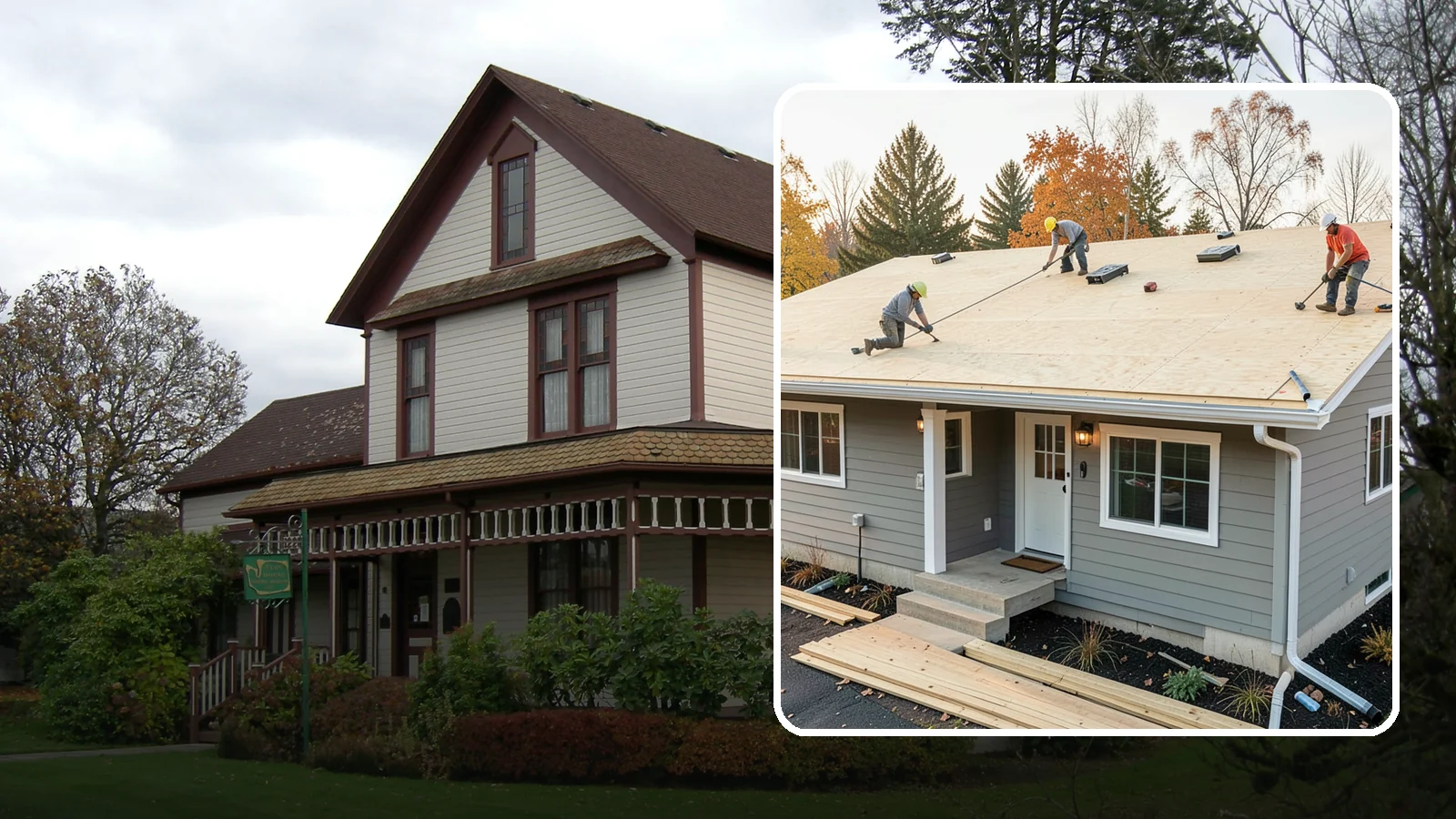 Roof Decking Installation in Sumner, Pierce County, WA - New roof decking that gives your roofing a solid, moisture-resistant base built to code.