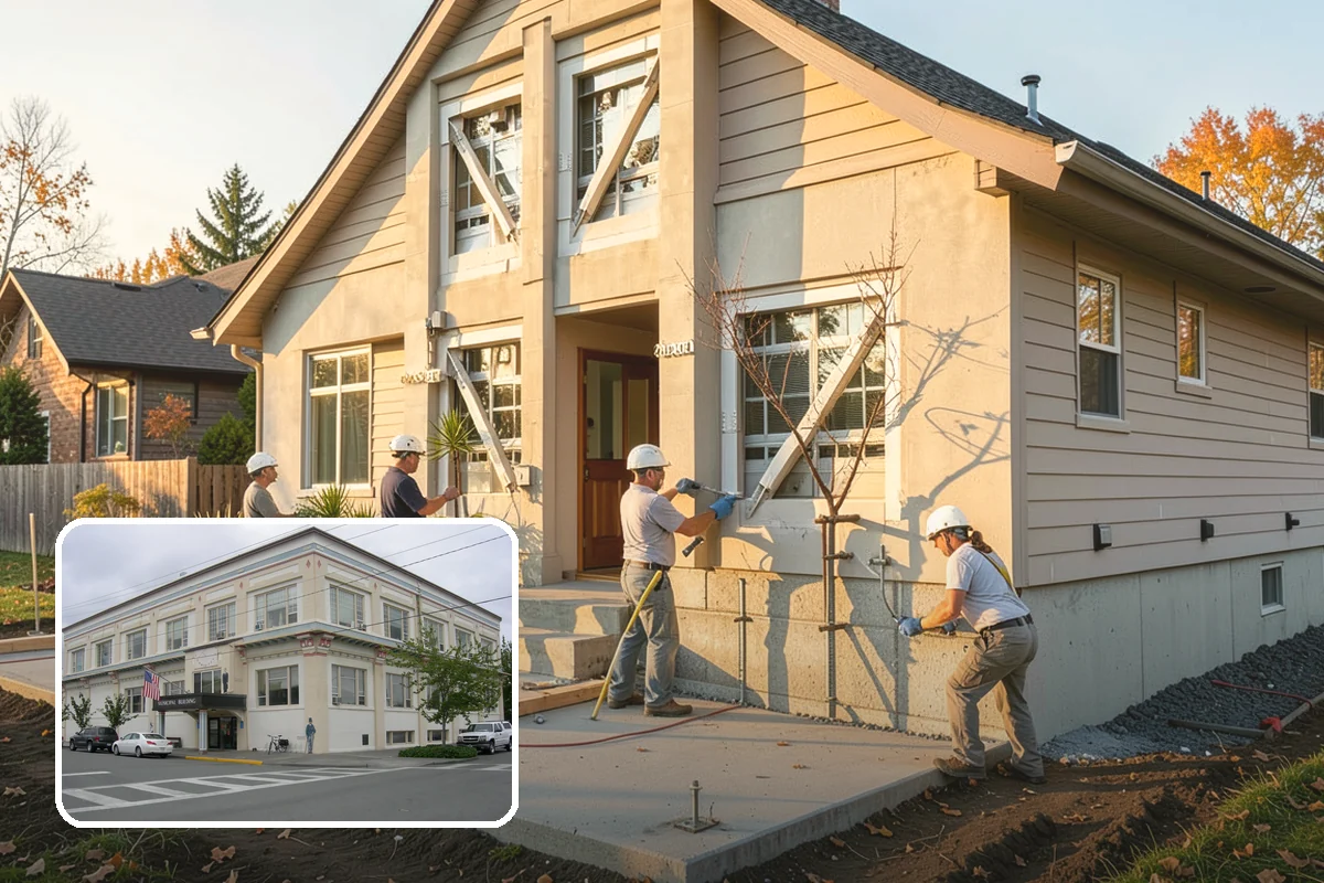Roof Framing in Anacortes, Skagit County, WA - Engineered for regional wind and snow loads