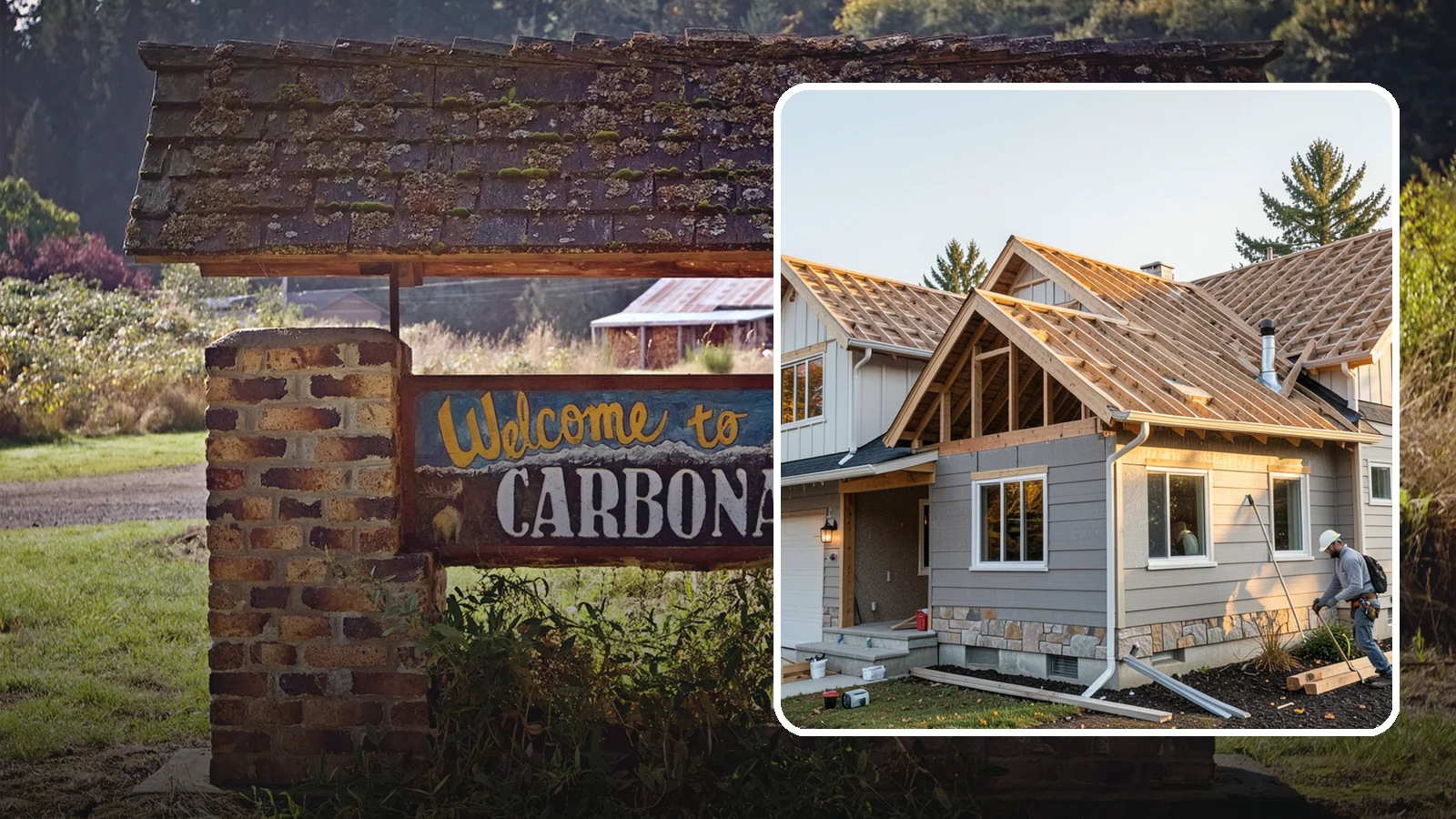 Roof Framing in Carbonado, Pierce County, WA - Structural roof framing engineered to carry Northwest rain, wind, and snow loads on new builds and additions.