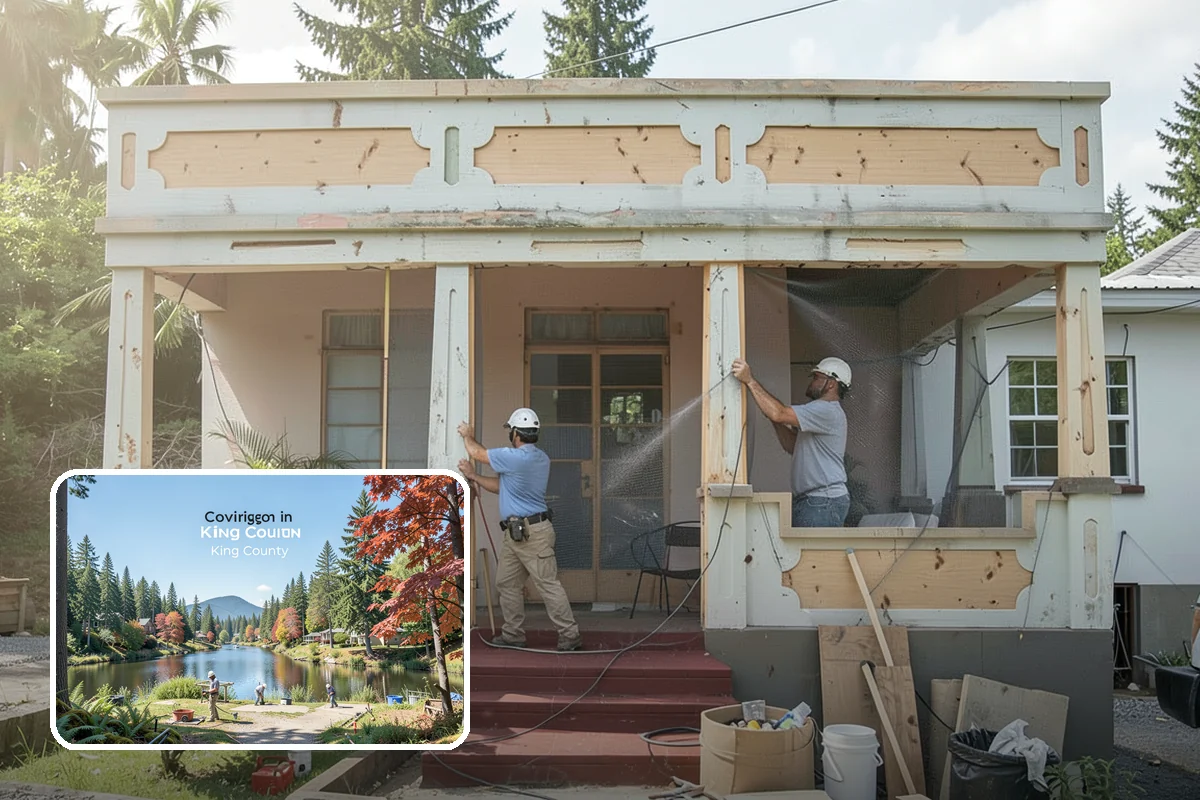 Roof Framing in Covington, King County, WA - Engineered for regional wind and snow loads