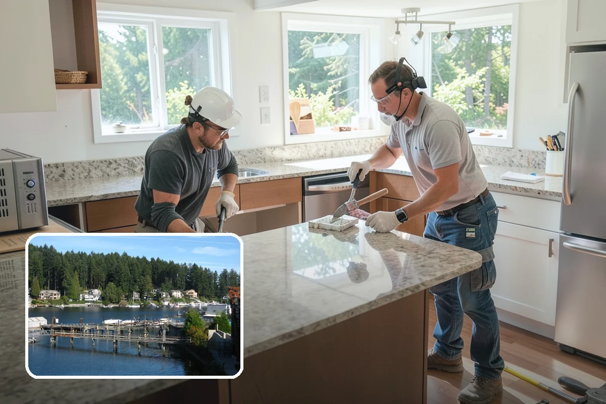 Roof Framing in Gig Harbor, Pierce County, WA - Engineered for regional wind and snow loads