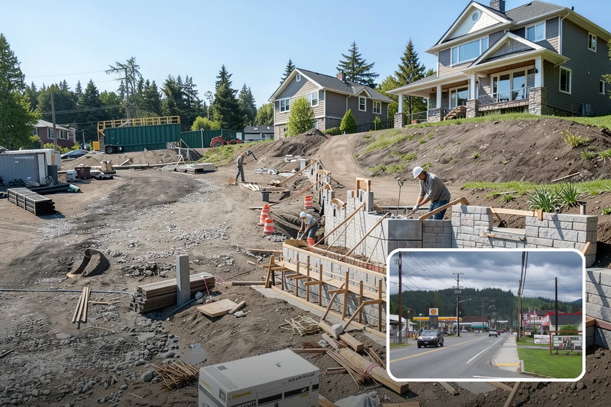 Roof Framing in Granite Falls, Snohomish County, WA - Engineered for regional wind and snow loads