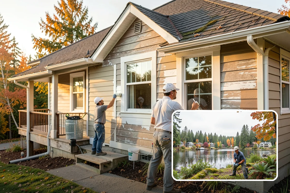 Roof Framing in La Conner, Skagit County, WA - Engineered for regional wind and snow loads
