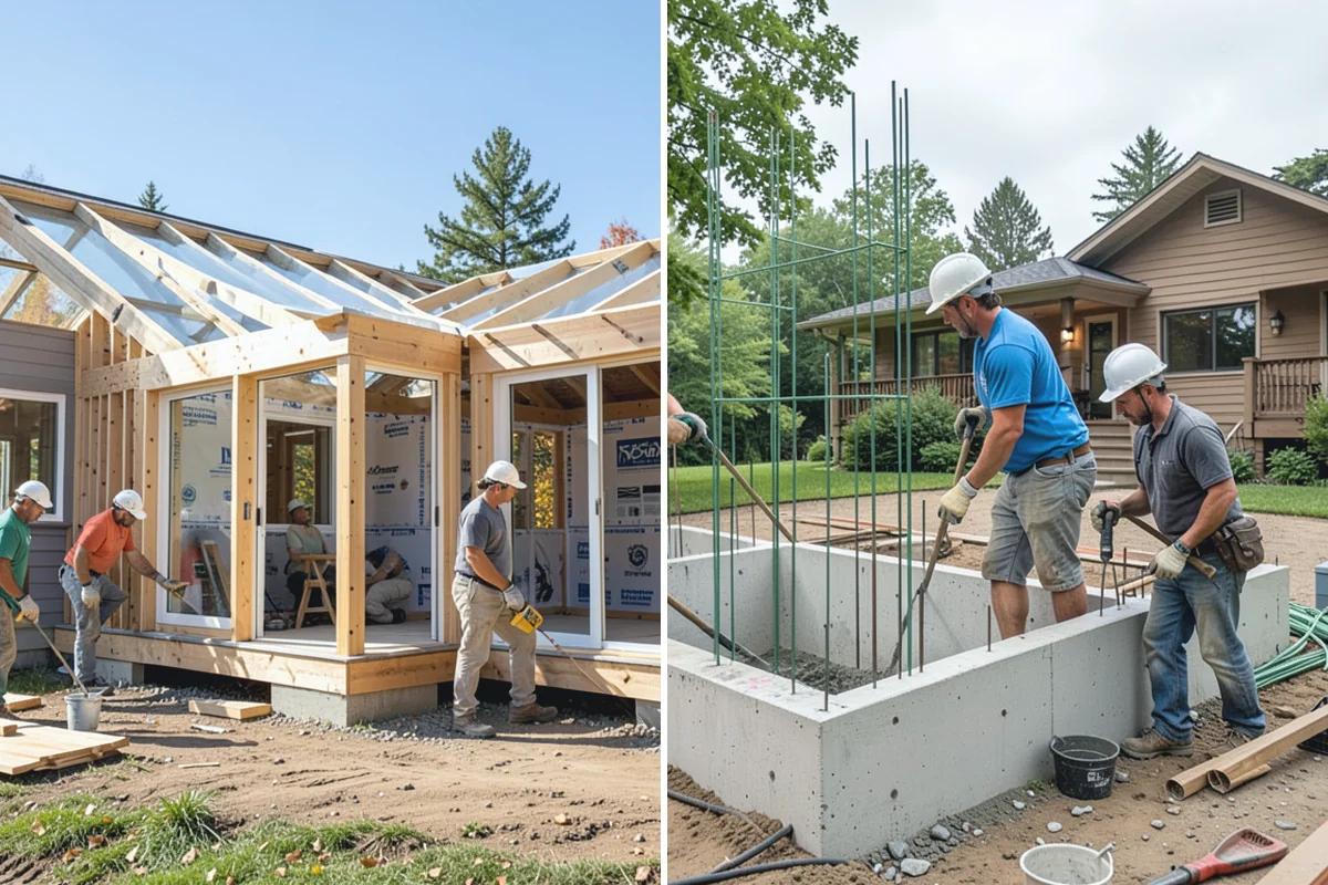 Roof Framing in Marysville, Snohomish County, WA - Review engineered plans and load requirements