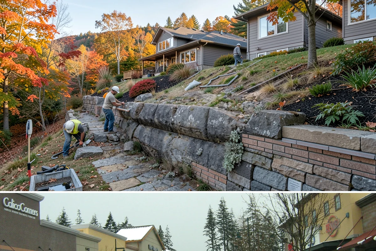 Roof Framing in Mill Creek, Snohomish County, WA - Framing in drier weather keeps lumber protected and the schedule moving toward a dried-in roof.