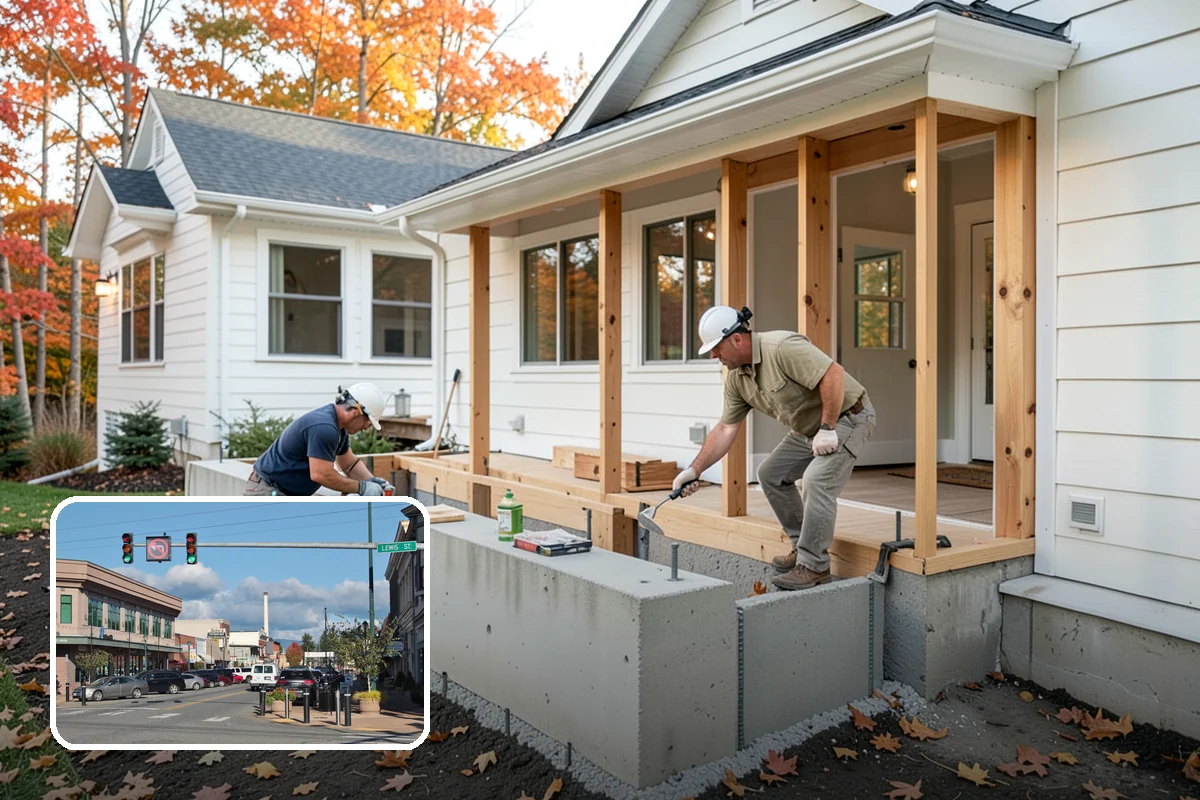 Roof Framing in Monroe, Snohomish County, WA - Engineered for regional wind and snow loads