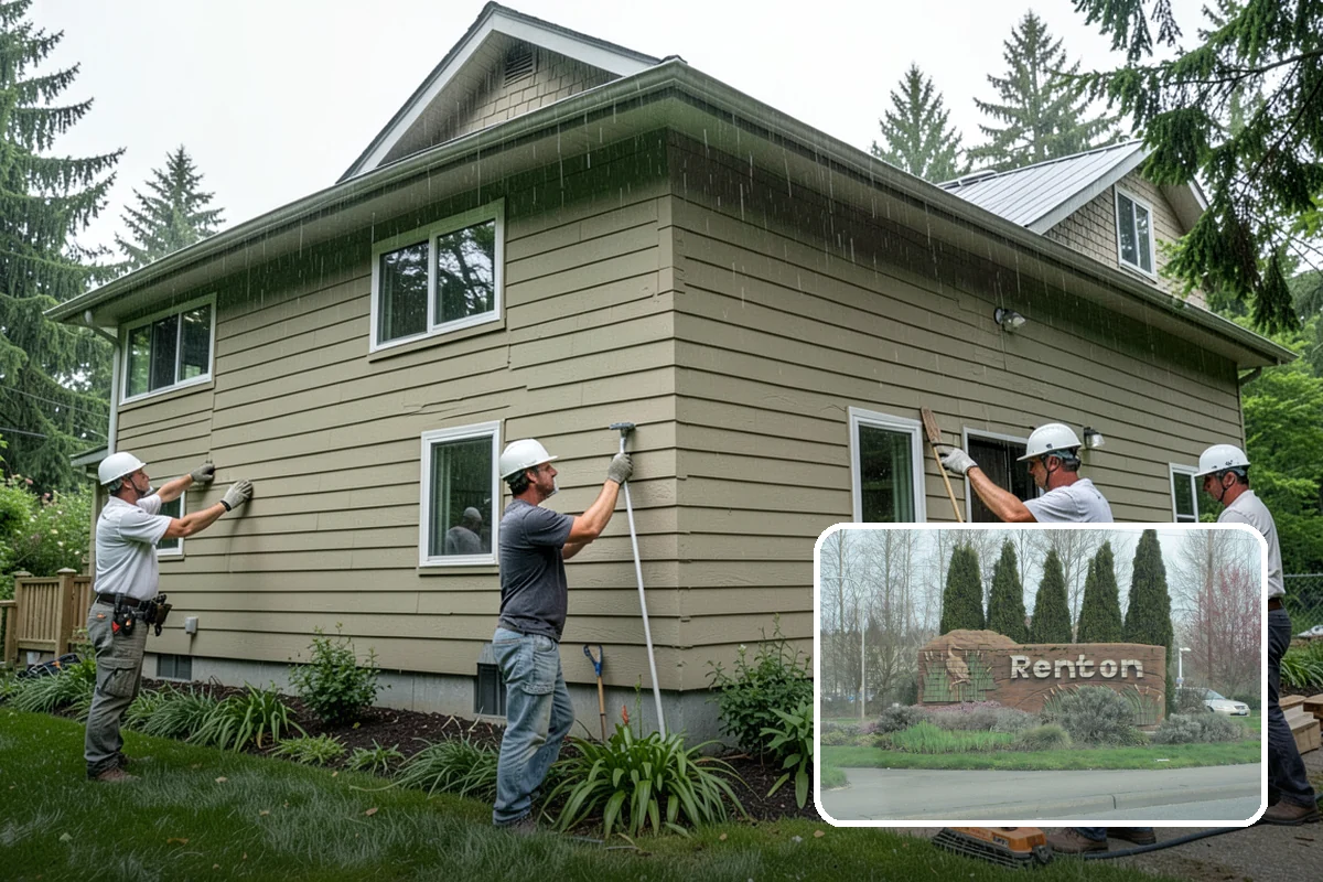 Roof Framing in Renton, King County, WA - Engineered for regional wind and snow loads