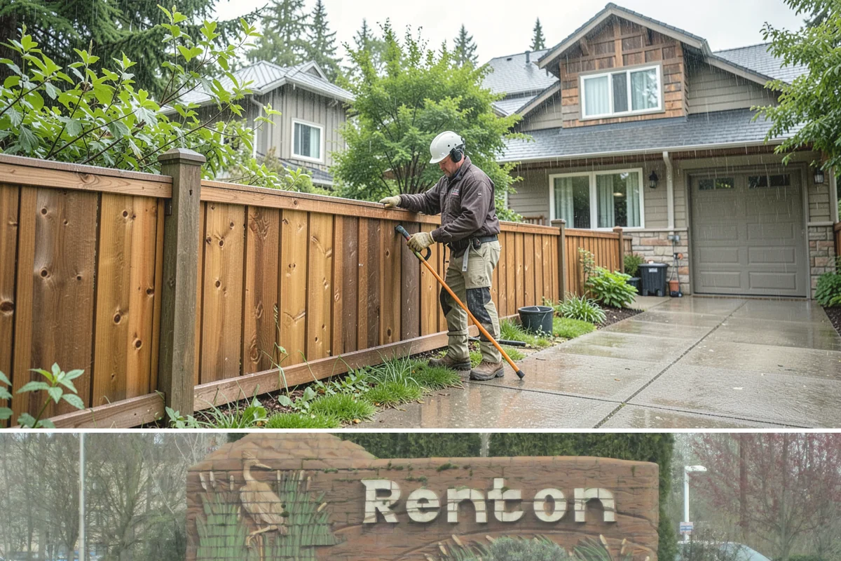 Roof Framing in Renton, King County, WA - Framing in drier weather keeps lumber protected and the schedule moving toward a dried-in roof.