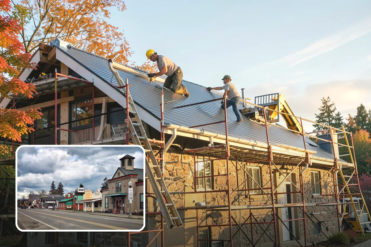 Roof Framing in Roy, Pierce County, WA - Engineered for regional wind and snow loads