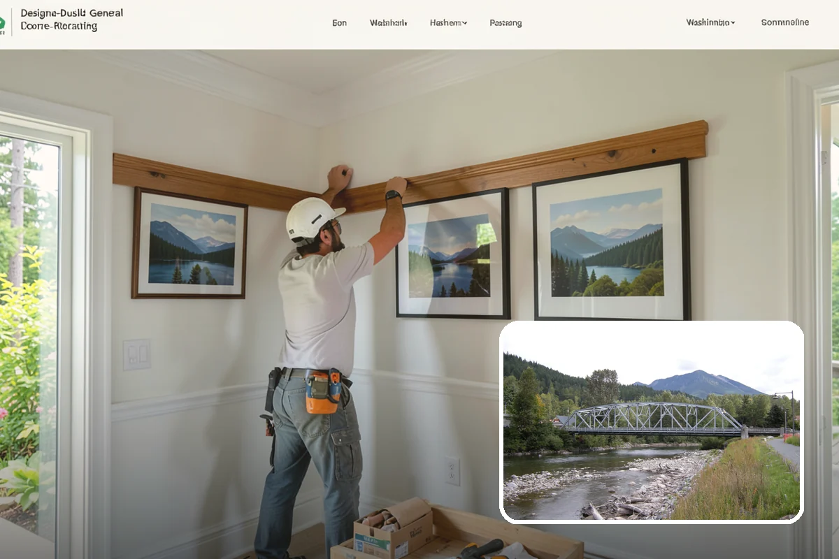 Roof Framing in Skykomish, King County, WA - Engineered for regional wind and snow loads