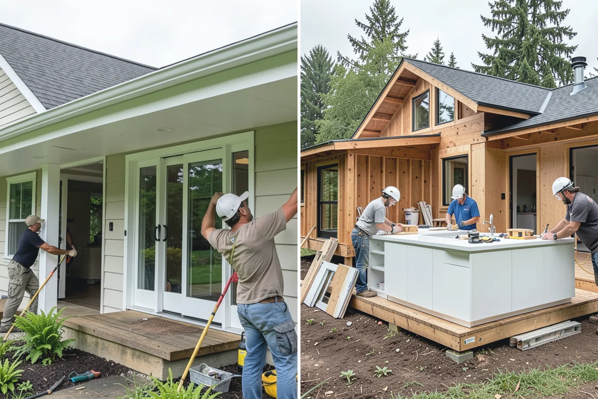 Roof Framing in Woodinville, King County, WA - Review engineered plans and load requirements