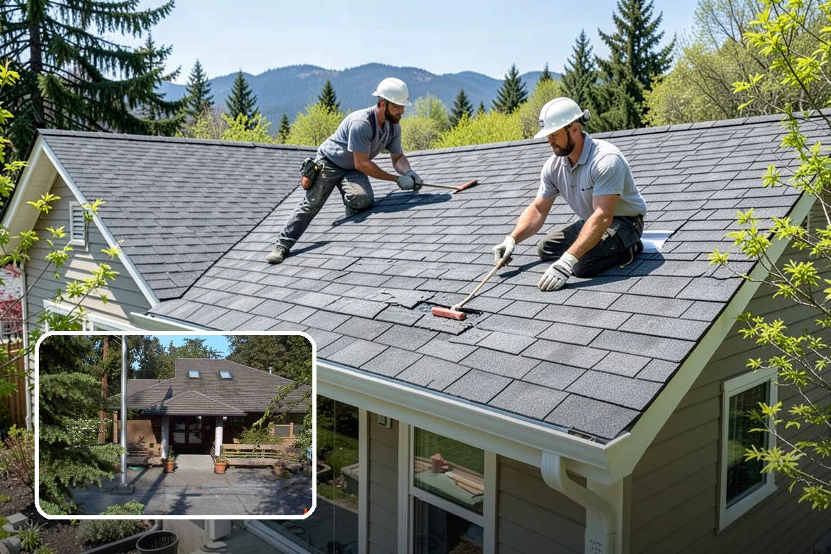 Roof Framing in Yarrow Point, King County, WA - Engineered for regional wind and snow loads