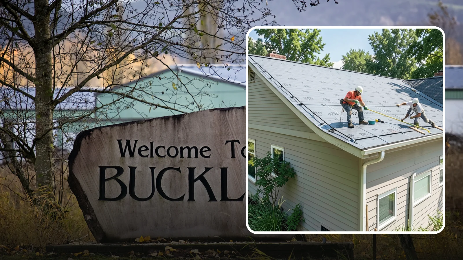 Roof Installation in Buckley, Pierce County, WA - A complete new roof system installed with the underlayment, ventilation, and flashing Northwest weather demands.