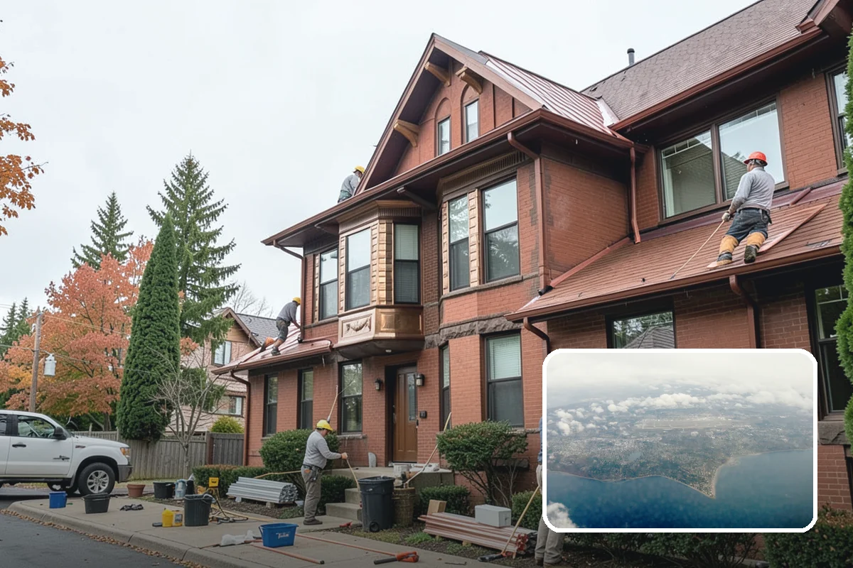 Roof Installation in Burien, King County, WA - Full weather protection for your home